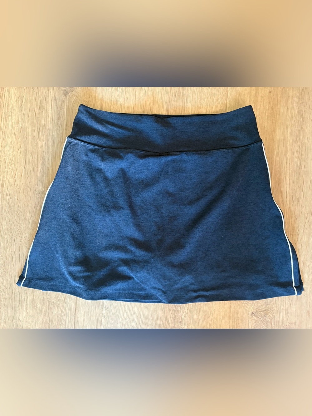 Beyond Yoga Spacedye Ready Skirt /Skort — Nocturnal Navy — Size M